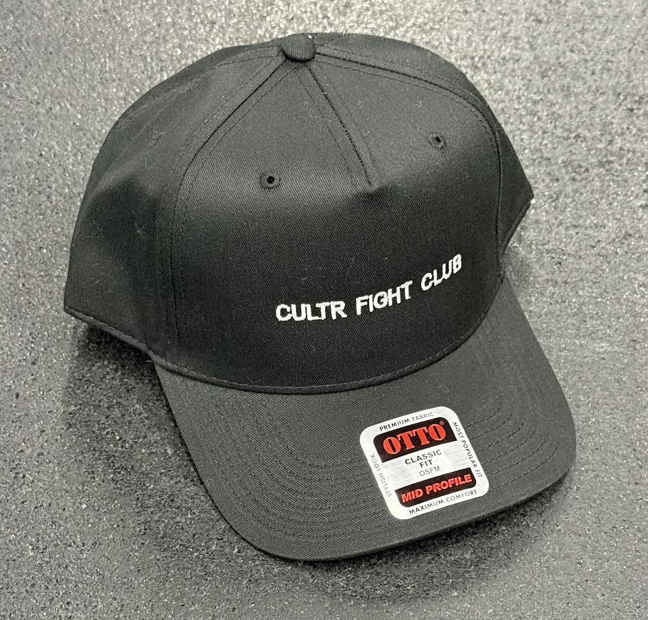 Cultr Fight Club Hat - Black