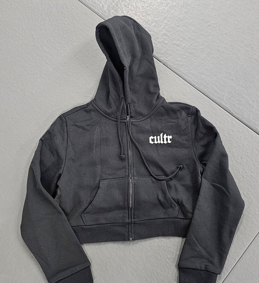 Womans CULTR Cropped Hoodie