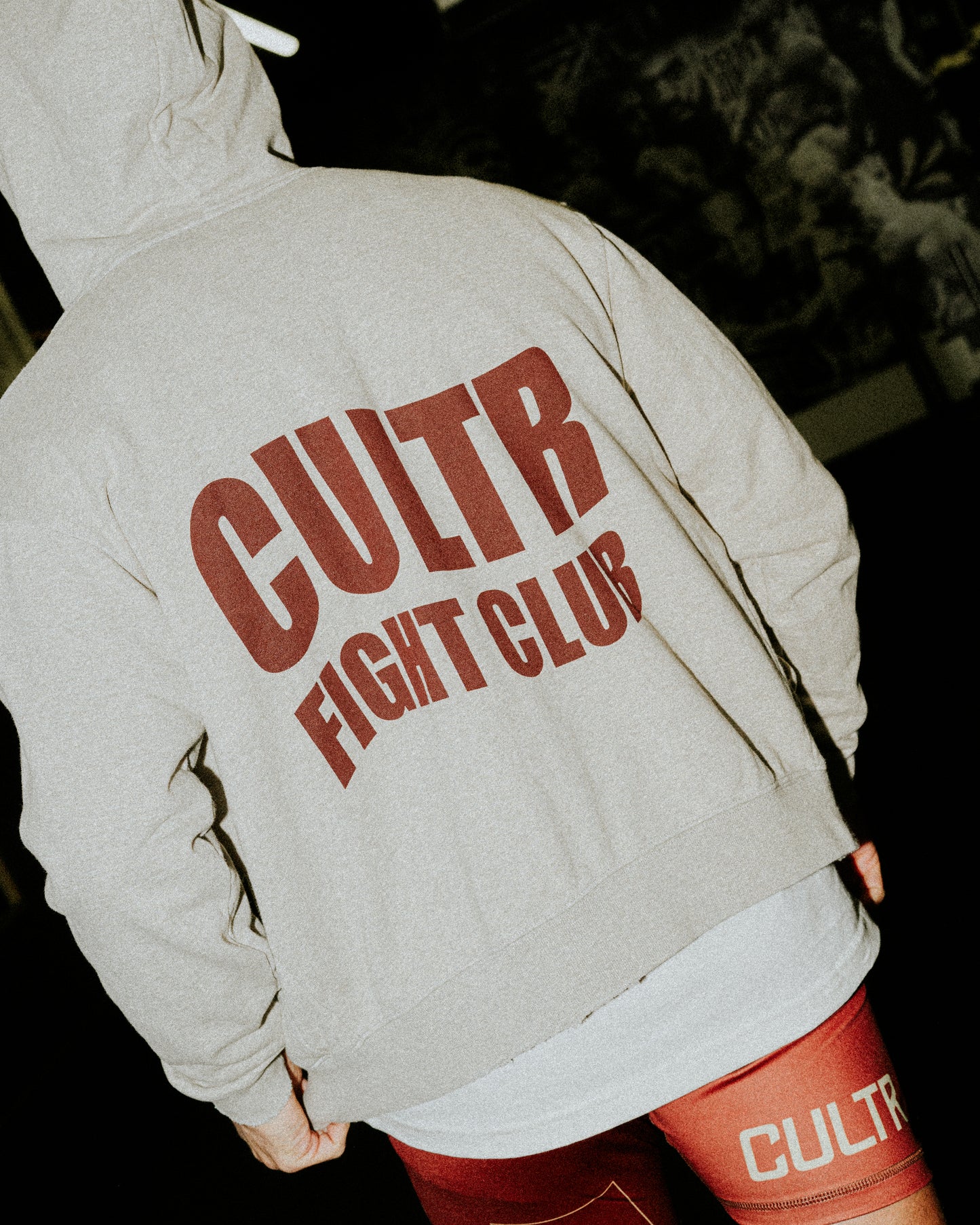 CULTR GREY ZIP-UP