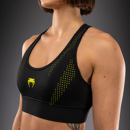 Venum Lazer Sports Bra Black/Yellow
